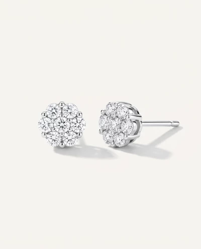 Flower Cluster Lab Diamond Studs (1/2 ct. tw.)