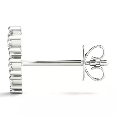 Scattered Lab Diamond Climber Earrings