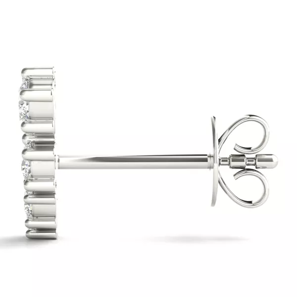 Scattered Lab Diamond Climber Earrings