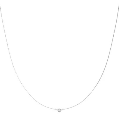 Opus Lab Diamond Bezel Necklace