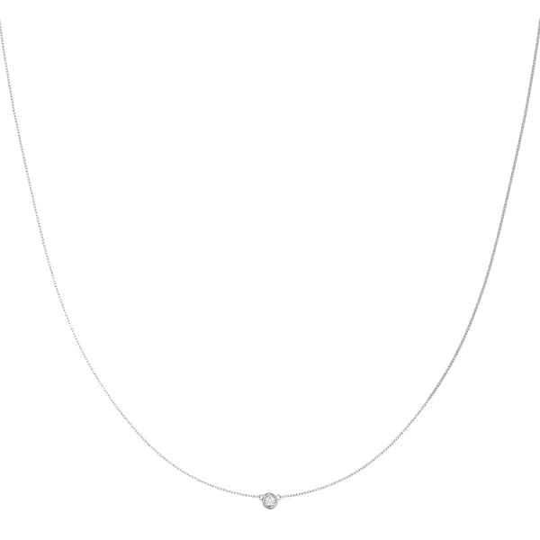 Opus Lab Diamond Bezel Necklace