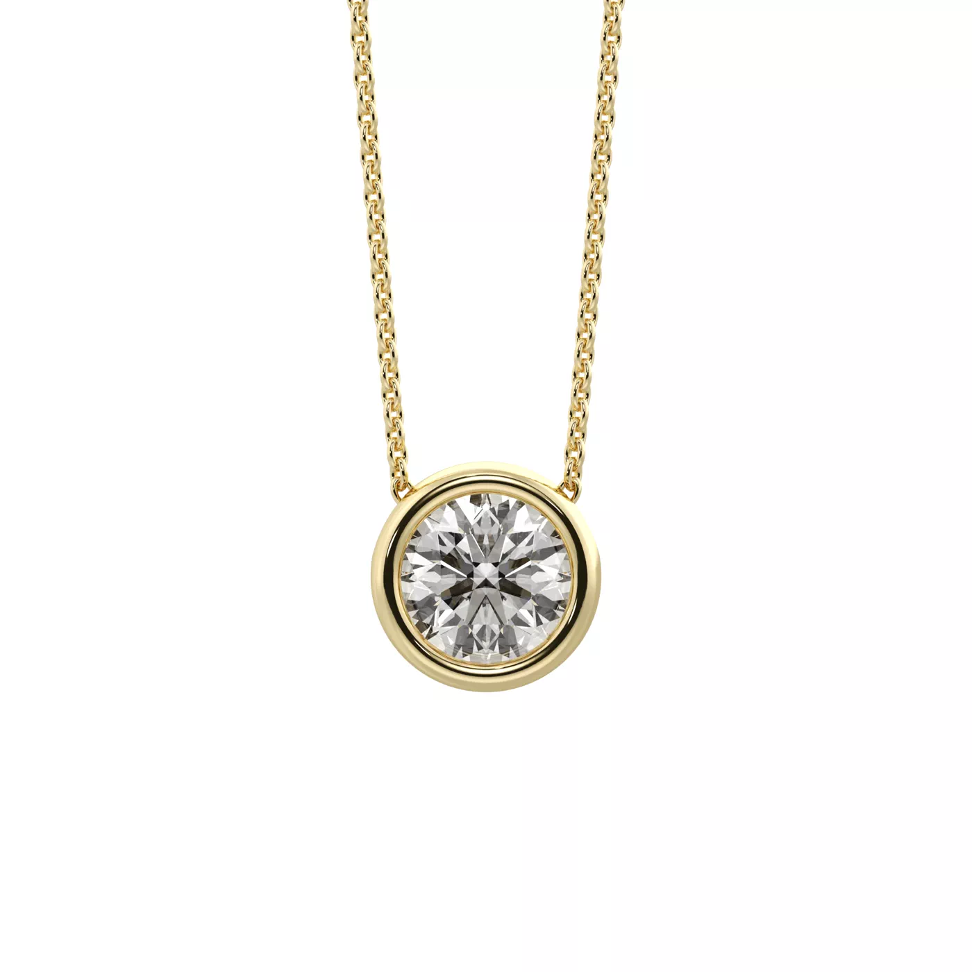 East-West Setting 18K Gold Vermeil Engagement Ring
