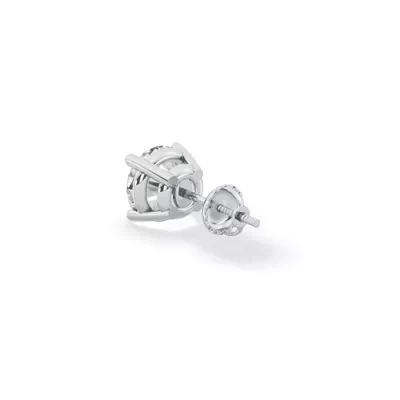 Single Lab Diamond Screw Back Stud Earring (1.5ct)