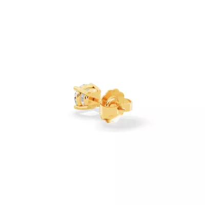 Single Lab Diamond Stud Earring (3/8ct)