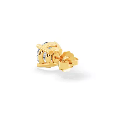Single Lab Diamond Stud Earring (2ct)