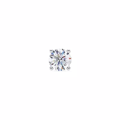 Single Lab Diamond Stud Earring (1ct)