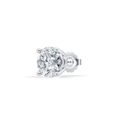 Single Lab Diamond Stud Earring (2ct)