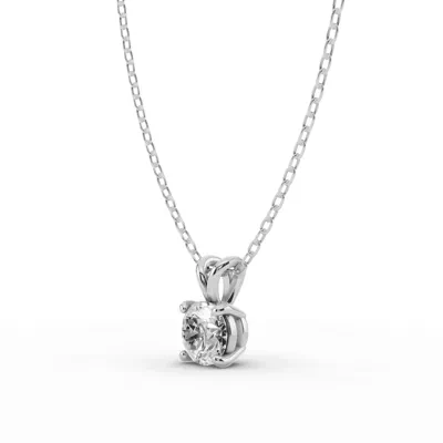 Split Bail Lab Diamond Solitaire Necklace (¾ ct.)