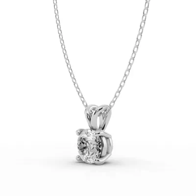 Split Bail Lab Diamond Solitaire Necklace (1.50 ct.)