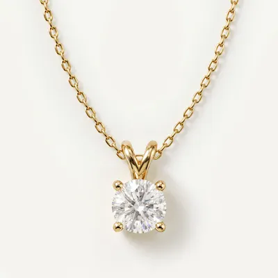 Split Bail Lab Diamond Solitaire Necklace (2.00 ct.)