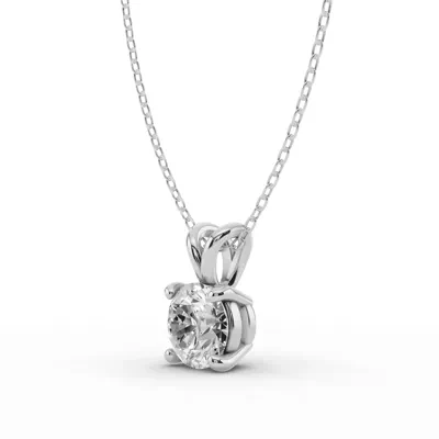 Split Bail Lab Diamond Solitaire Necklace (2.00 ct.)