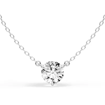 3-Prong Lab Diamond Solitaire Necklace (1.5 ct.)