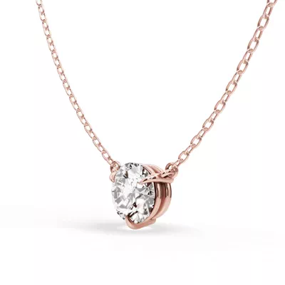 3-Prong Lab Diamond Solitaire Necklace (1.5 ct.)