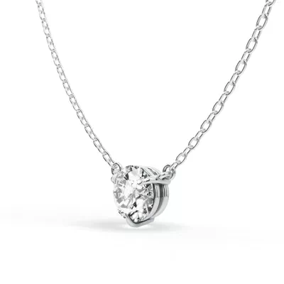 3-Prong Lab Diamond Solitaire Necklace (1 ct.)