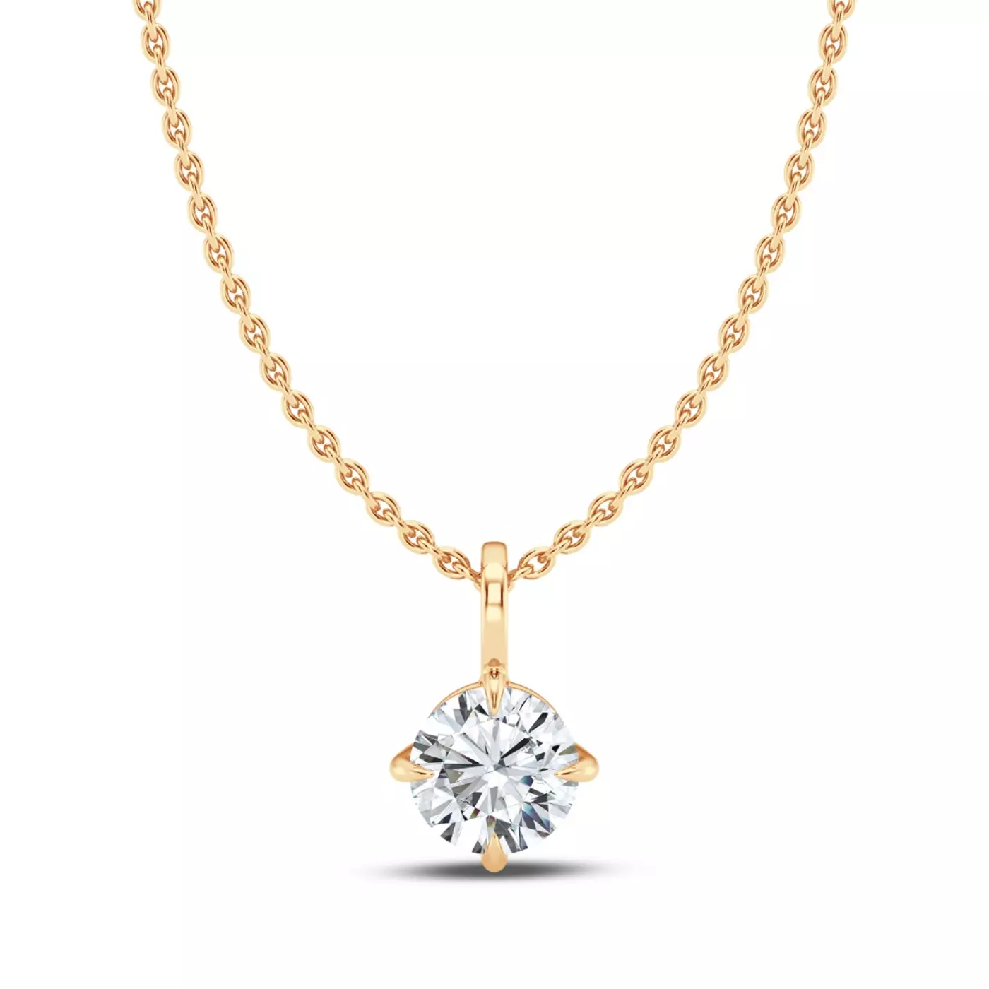 Classic Solitaire 14K Yellow Gold Engagement Ring