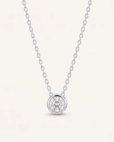 Bezel Lab Diamond Necklace (0.25 ct.)
