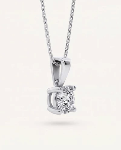 Solitaire Lab Diamond Pendant Necklace (1 ct.)