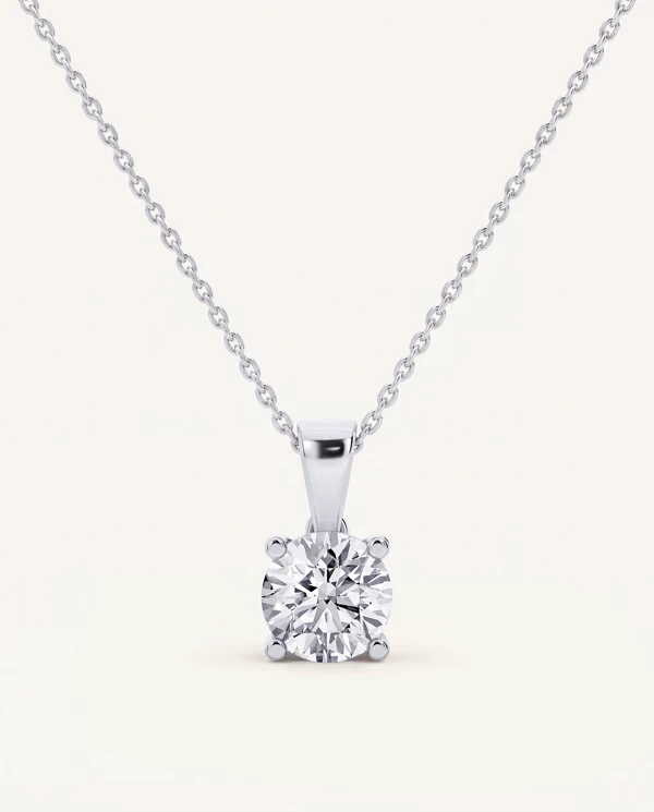 Diamond Necklaces Solitaire Lab Diamond Pendant (2 ct.)