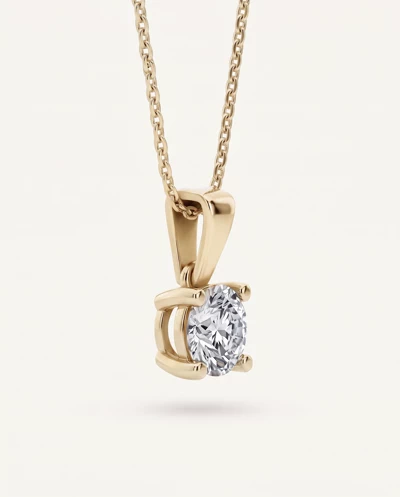 Solitaire Lab Diamond Pendant Necklace (1 ct.)
