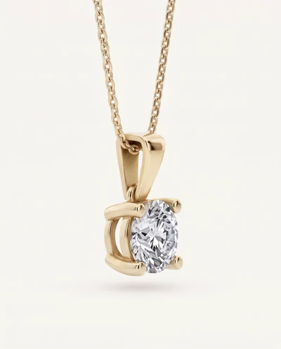 Solitaire Lab Diamond Pendant Necklace (2 ct.)