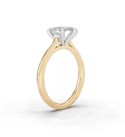 Tradition Cathedral Solitaire 2.00 ct. Oval Lab Engagement Ring (1.8mm)