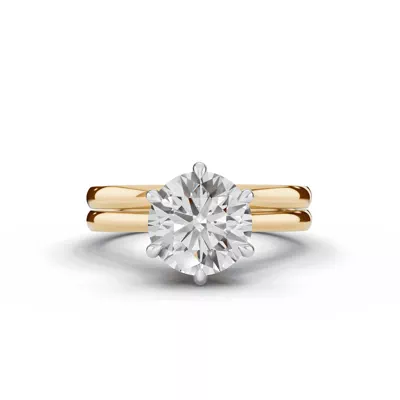 Tradition Cathedral Solitaire 2.00 ct. Round Lab Engagement Ring (1.8mm)