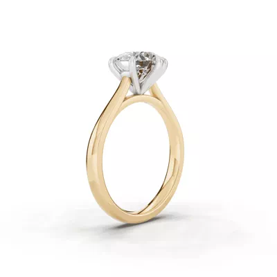 Tradition Cathedral Solitaire 2.00 ct. Round Lab Engagement Ring (2.2mm)