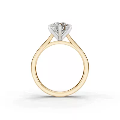 Tradition Cathedral Solitaire 2.00 ct. Round Lab Engagement Ring (2.2mm)