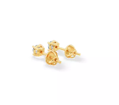 Lab Diamond Stud Screw-Back Earrings (.25 ct. tw.)