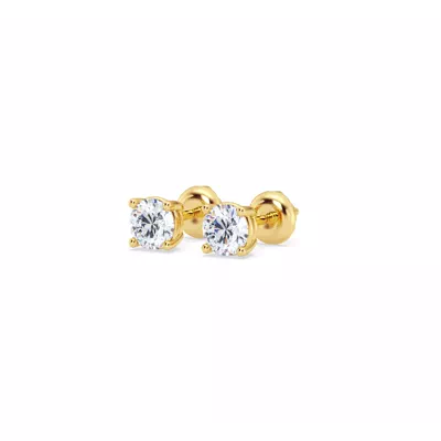 Lab Diamond Stud Screw-Back Earrings (.50 ct. tw.)