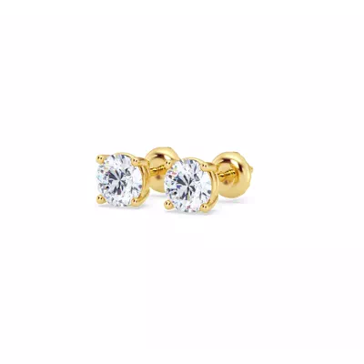 Lab Diamond Stud Screw-Back Earrings (1.00 ct. tw.)