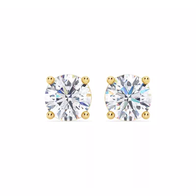 Lab Diamond Stud Screw-Back Earrings (4.00 ct. tw.)