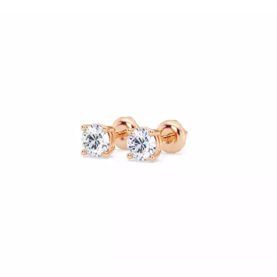 Lab Diamond Stud Screw-Back Earrings (.50 ct. tw.)