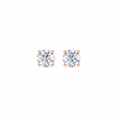 Lab Diamond Stud Screw-Back Earrings (1.00 ct. tw.)