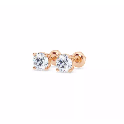 Lab Diamond Stud Screw-Back Earrings (1.00 ct. tw.)