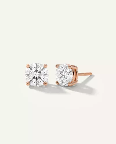 Lab Diamond Stud Screw-Back Earrings (4 ct. tw.)