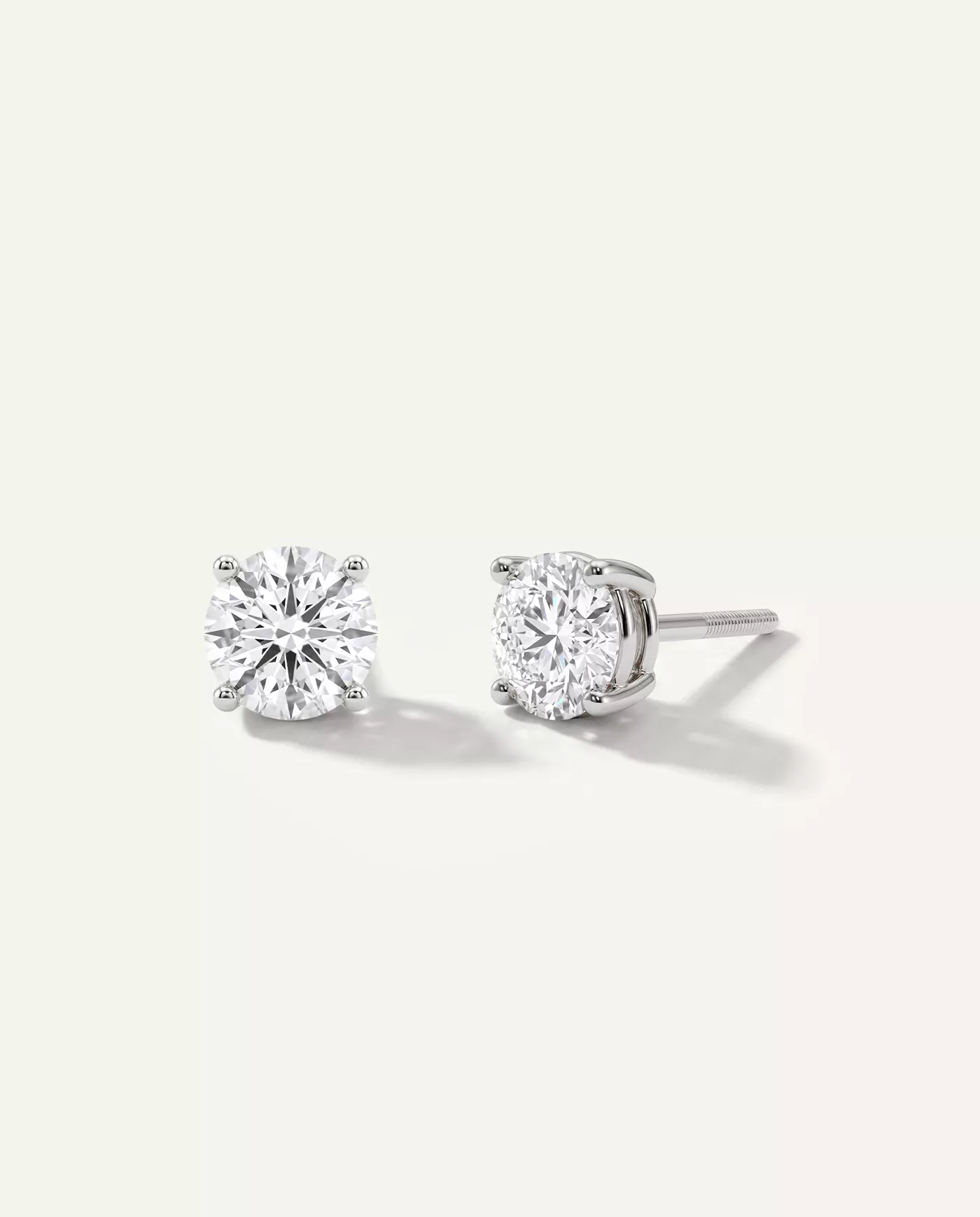 Lab Diamond Stud Screw-Back Earrings (1 ct. tw.)