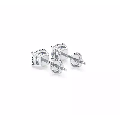 Lab Diamond Stud Screw-Back Earrings (1 ct. tw.)