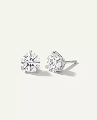 Three-Prong Martini Lab Diamond Screw-Back Earrings (4 ct. tw.)