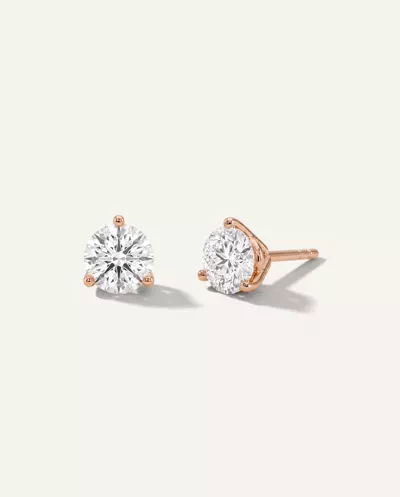 Three-Prong Lab Diamond Martini Earrings (1 ct. tw.)