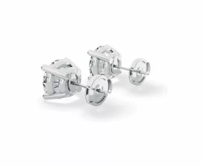Lab Diamond Guardian Back Earrings (4.00 ct. tw.)