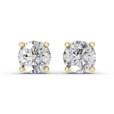 Lab Diamond Guardian Back Earrings (5.00 ct. tw.)