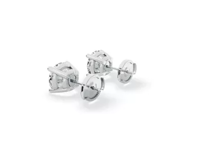 Lab Diamond Guardian Back Earrings (3.00 ct. tw.)