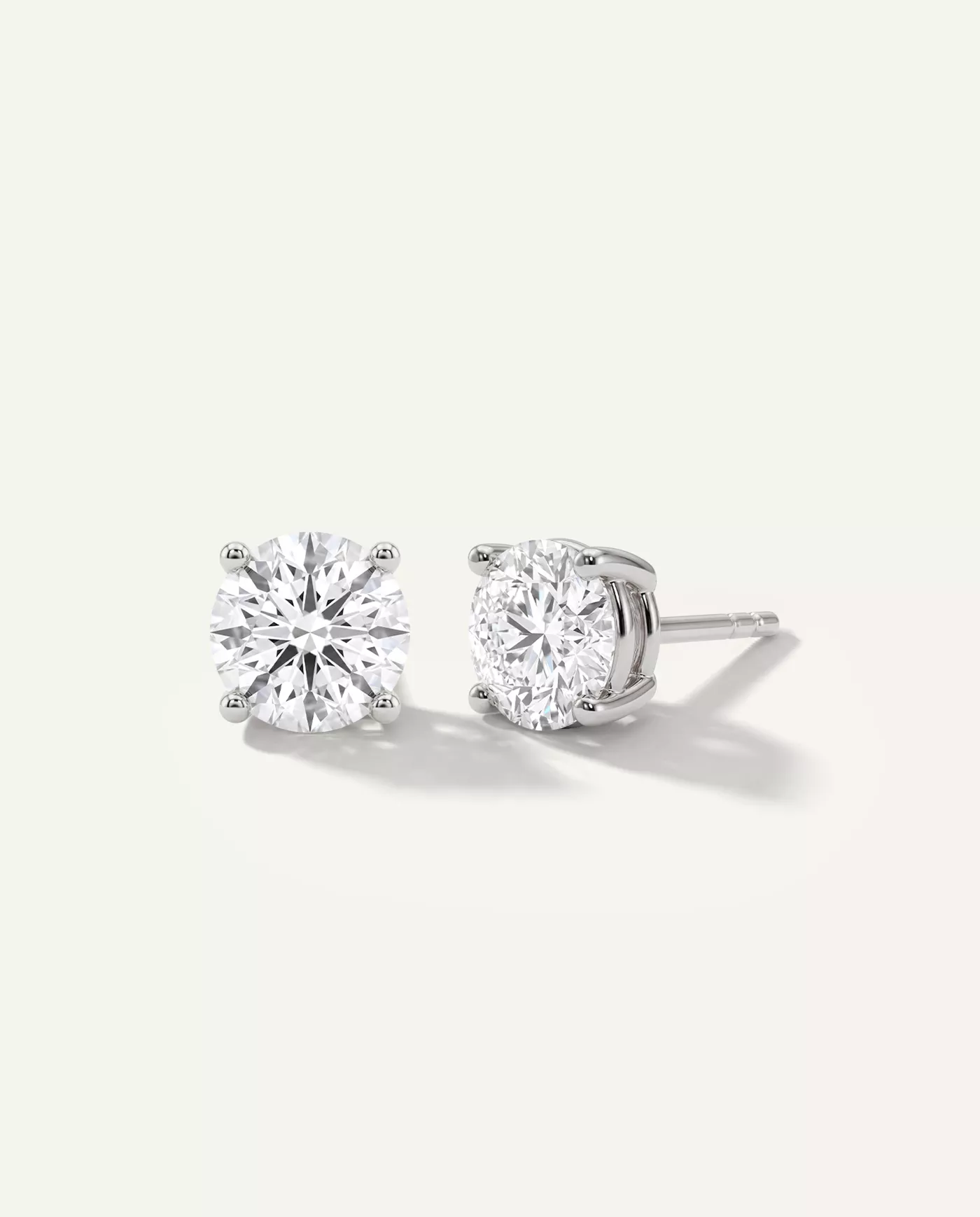Lab Diamond Guardian Back Earrings (3 ct. tw.)