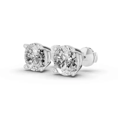 Lab Diamond Guardian Back Earrings (5.00 ct. tw.)