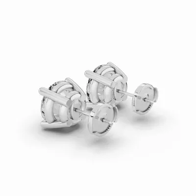 Lab Diamond Guardian Back Earrings (5.00 ct. tw.)