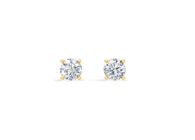 Lab Diamond Guardian Back Earrings (1.00 ct. tw.)