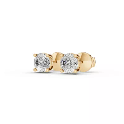 Lab Diamond Guardian Back Earrings (1.5 ct. tw.)