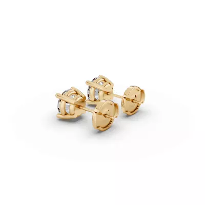 Lab Diamond Guardian Back Earrings (1.5 ct. tw.)