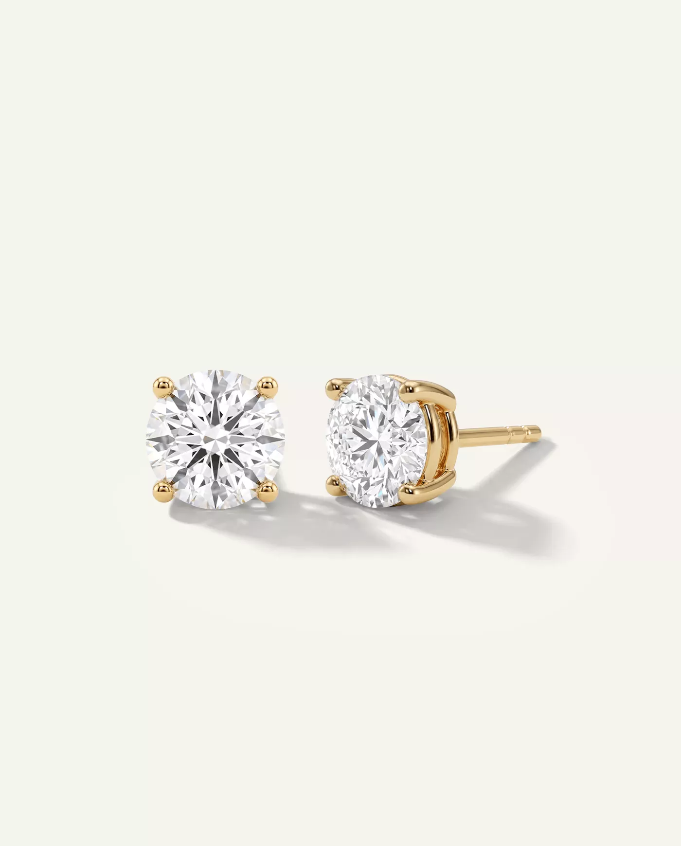 Lab Diamond Guardian Back Earrings (3 ct. tw.)